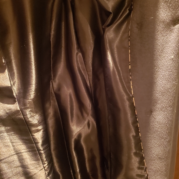 TAHARI dark grey wool coat - Picture 7 of 11